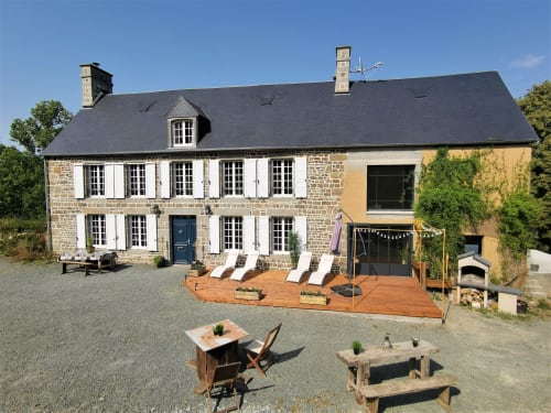 Maison gite à louer en courte durée saisonnier type airbnb en Normandie proche Granville