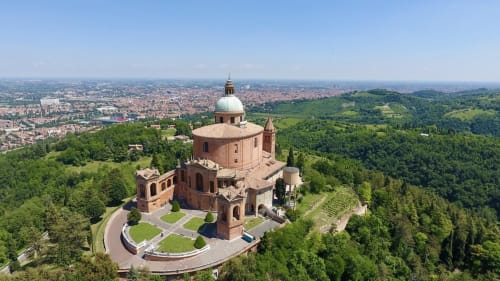 Basilica di san luca, colli bologna, cesare cremonini,panorama bologna