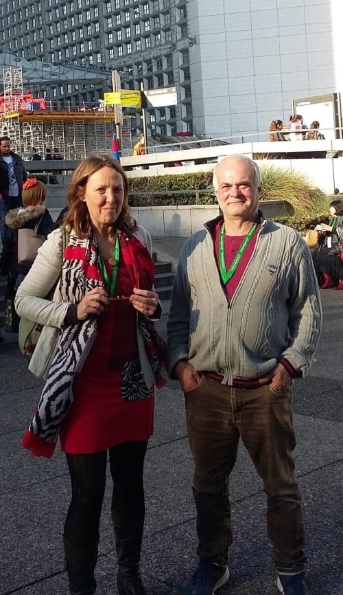 Sylvia et Michel, les paysans à Paris