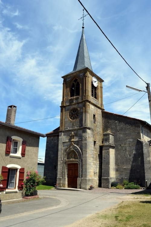 si vous êtes dans le coin, ici notre belle église d'Ecurey-en-Verdunois