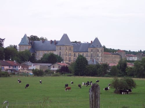 Le château de Louppy-sur-Loison dans un village pittoresque pas loin de chez nous