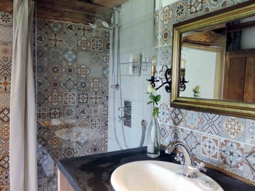 art déco de sale de bain