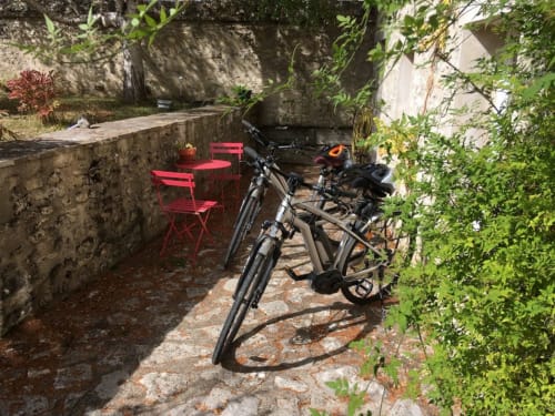 vélos sur la route de Londres 