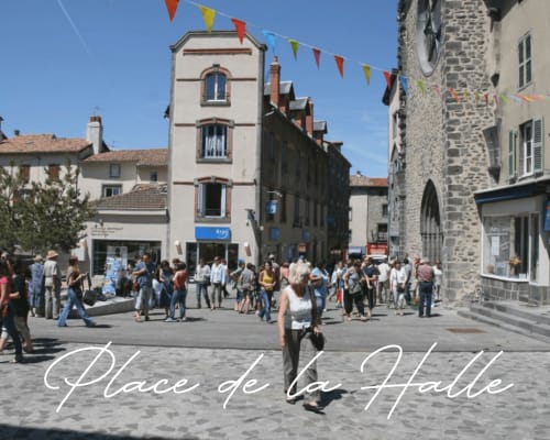 Place de la Halle Saint-Flour