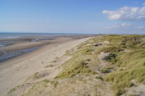 dune Somme - plages sable - Fort-Mahon - La Vieille Ecluse