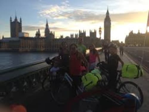arrivée à London 