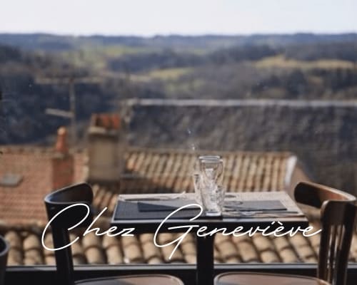 Chez Genevière restaurant Cantal