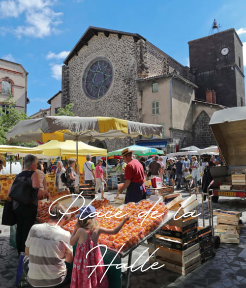 Place de la Halle Saint-Flour