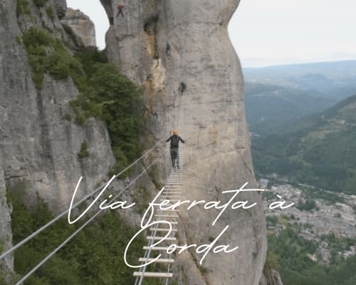 Via Ferrata à Corda