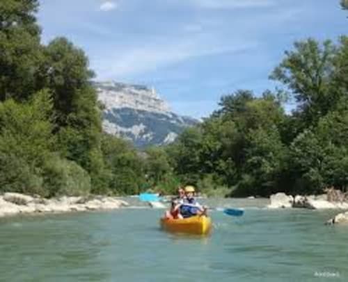 Descente de la rivière Drôme en canoé