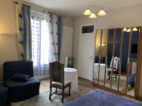 Chambre Aiguemarine du Gîte des Sources du Domaine d'Auxonnettes