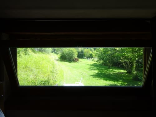 Vue depuis la chambre "enfants"