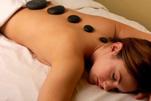 Stone massage Villa Aimée Spa