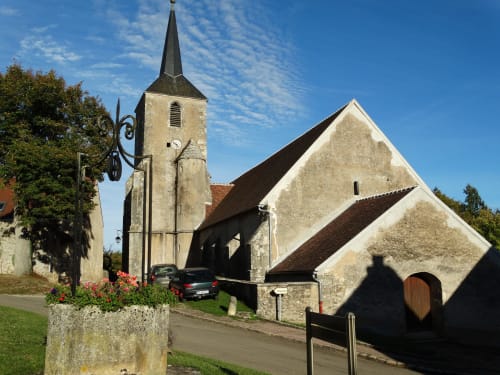 promenade dans le village de Girolles