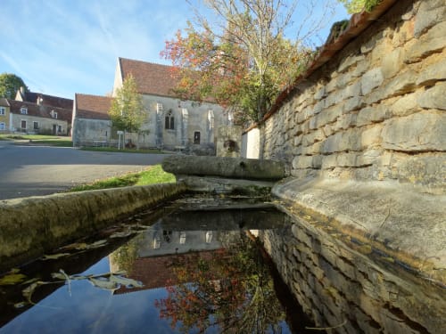 promenade dans le village de Girolles
