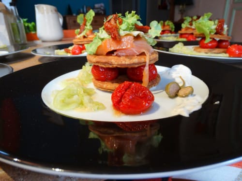 Menu gastronomique pour un week-end en amoureux à la chambre d'hôtes Girolles les Forges