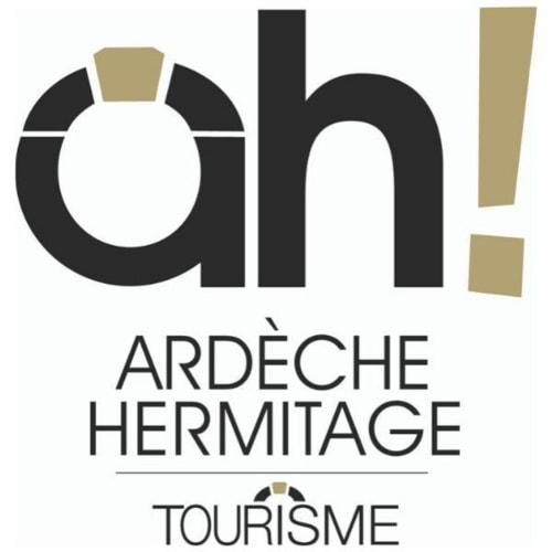 Logo Ardèche Hermitage Tourisme pour Le Cocon De Curson, gîte de charme à Chanos-Curson, France