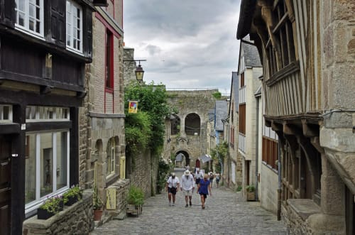 Remparts rue du Jerzual - Dinan - La Rompardais