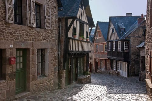 Visite rue du Jerzual - Dinan - La Rompardais