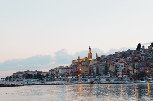 Vue mer Menton Hotel Lemon
