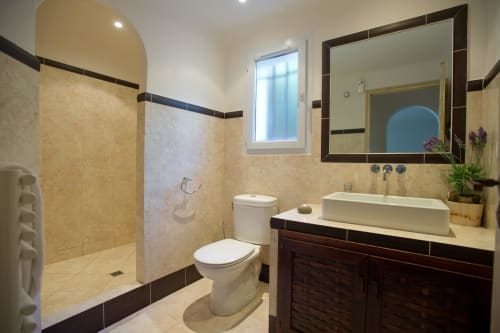 Salle de bain, villa, Villa Pascialella, Corse, piscine, Porto Vecchio