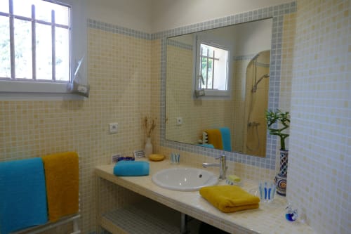 Salle de bain, villa, Villa Pascialella, Corse, piscine, Porto Vecchio