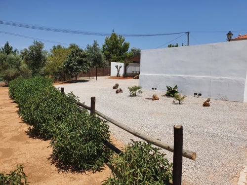 Ample parking, villa casa claudina, villa for rent in Loulé in the Algarve. Portugal.
