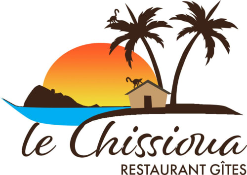 Logo. Le Chissioua. Restaurant. Gîtes traditionnels. Mayotte.