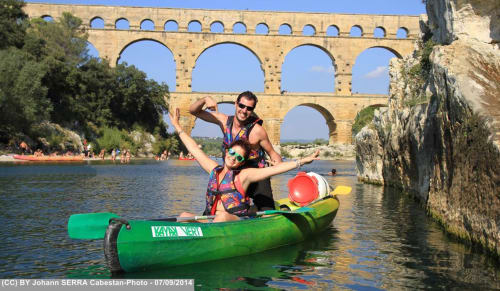 Pont du Gard, kayak, Provence Gardoise, Cévennes, La Bastide des Mûriers, Hôtel de charme