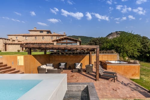 Terrassa i Piscina | La Pau - Múnter-Muntanyola (Barcelona)