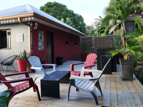 Jardin. Madikera Lodges. Muscade Lodge. Marin. Martinique.