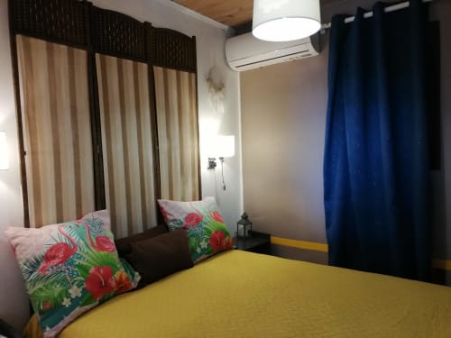 Chambre double. Madikera Lodges. Vanille Lodge. Marin. Martinique.