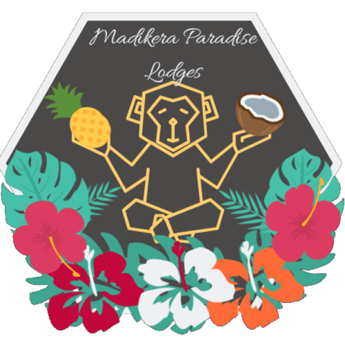 Logo. Madikera Lodges. Vanille lodge. Marin. Martinique.