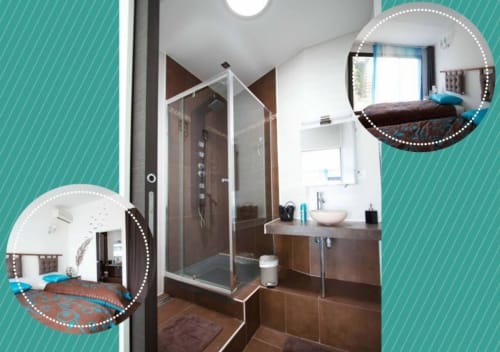 Maison d'hôtes Coeur d'Hérault - Cottage 4 personnes avec douche - Proche Montpellier