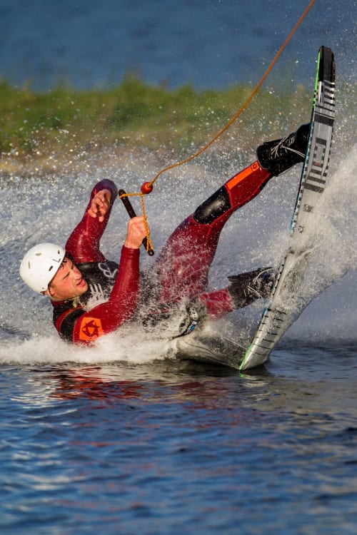 Wakeboard. Roulottes. Ma roulotte sous les Chênes. Raon aux bois. Vosges.