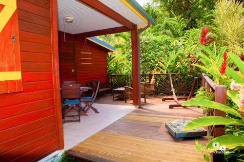 terrasse gîte nature guadeloupe Ti Plèn Kréol