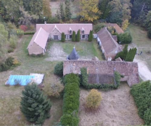avant vue panoramique Le pigeonnier de la Farge  