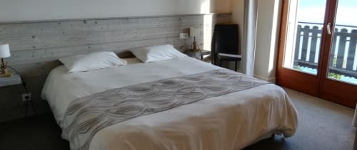 lit double - Hotel Le Leman - Saint-Gingolph