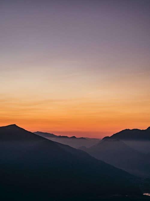 Alentours - couché de soleil - Vue