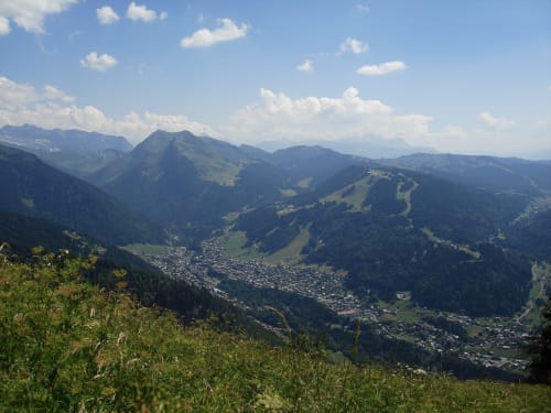 Montagne - Vue - Eté - Ski