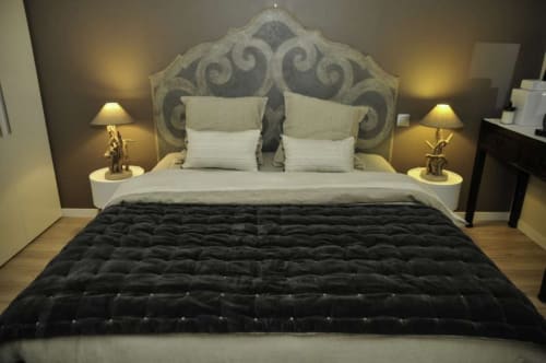 double bedroom. Esprit du Sud. Escapades Lointaines. Bed and breakfast. Perpignan.