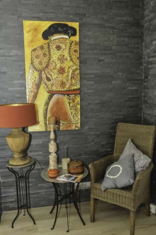 painting. Esprit du Sud. Escapades Lointaines. Bed and breakfast. Perpignan.