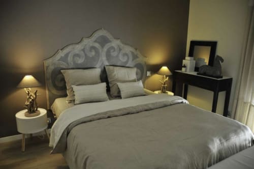 Double bed. Escapades Lointaines. Bed and breakfast. Perpignan.