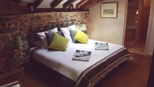 chambre double. chambre l'aran. Moulin Urketa. Chambres d'hôtes et gîte. Ayherre. Pays Basque.