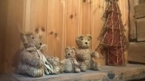 bagno - suite familiare 3 persone - gîte in legno d'orso - orcières  