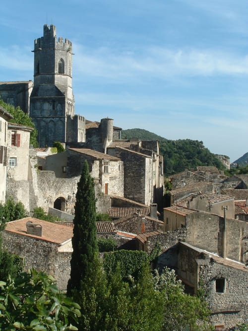 Village. Hôtel Particulier de Digoine. Chambres d'hôtes et gite. Bourg-Saint-Andéol. Ardèche.