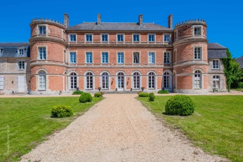 château de denonville - facade - beauce - Eure et Loir - mariage