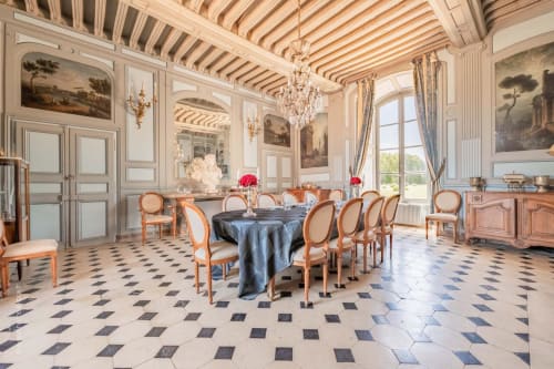 château de denonville- château-mariage- salon 18ème