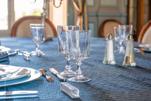 mariage - table - réception - château de denonville 