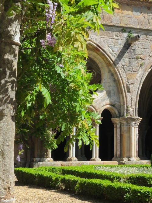 Abbey of Fontfroide. Domaine de Montlaur. Charming gites. Cathar country. Marianne Niermans.